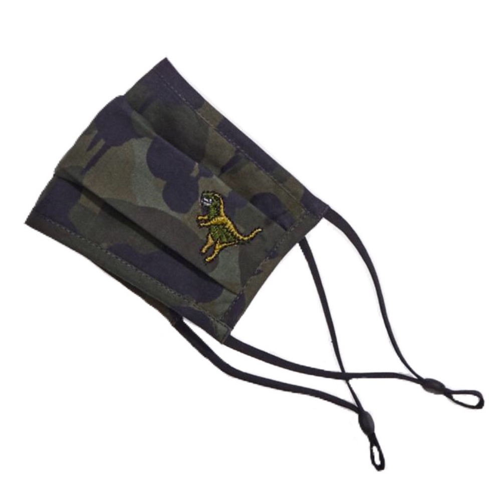 COACH • Rexy Face Mask with Wild Beast Print - Picture 3 of 5